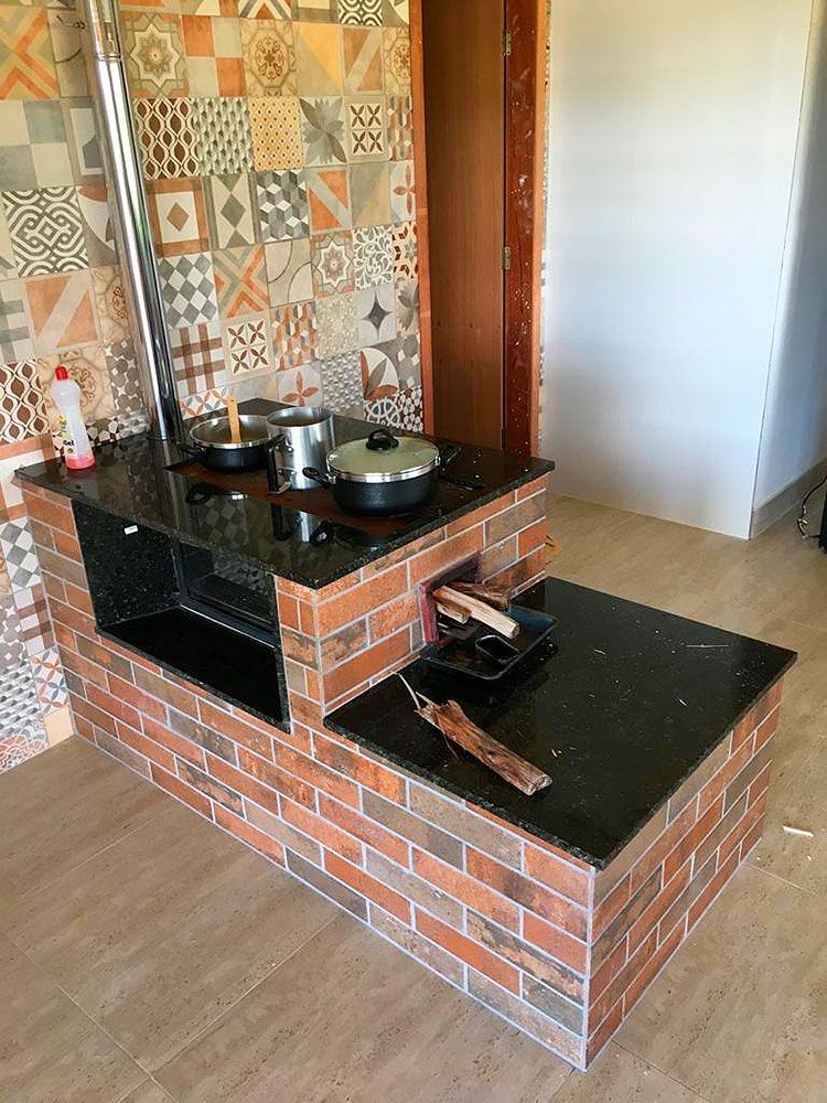 CHAPA PARA FOGÃO A LENHA COM 3 BOCAS