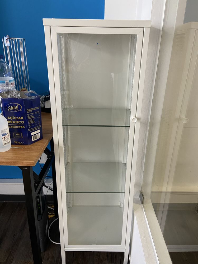 Vitrine ikea branca