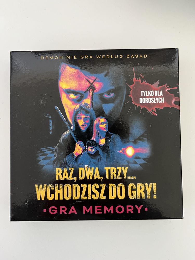 Gra memory "Raz, dwa, trzy... Wchodzisz do gry!"