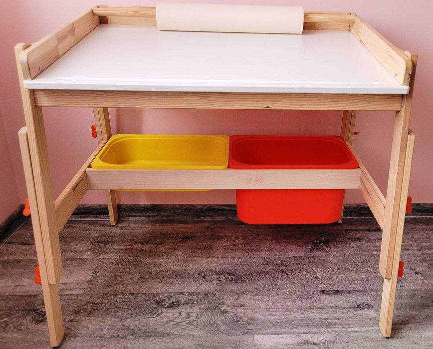 Biurko dla dziecka, regulowane FLISAT - IKEA