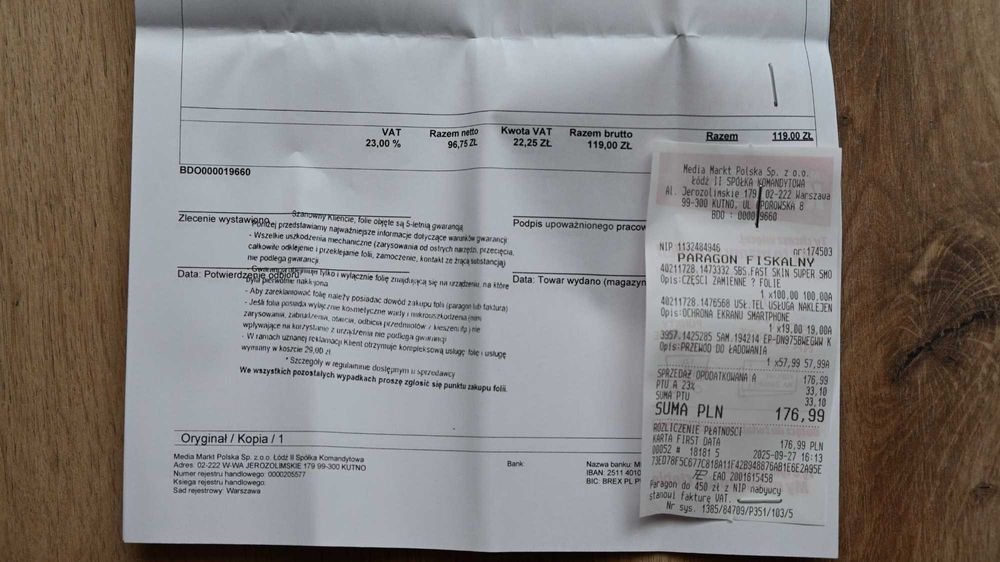 SONY Xperia 5 V -czarny , dwumiesięczny