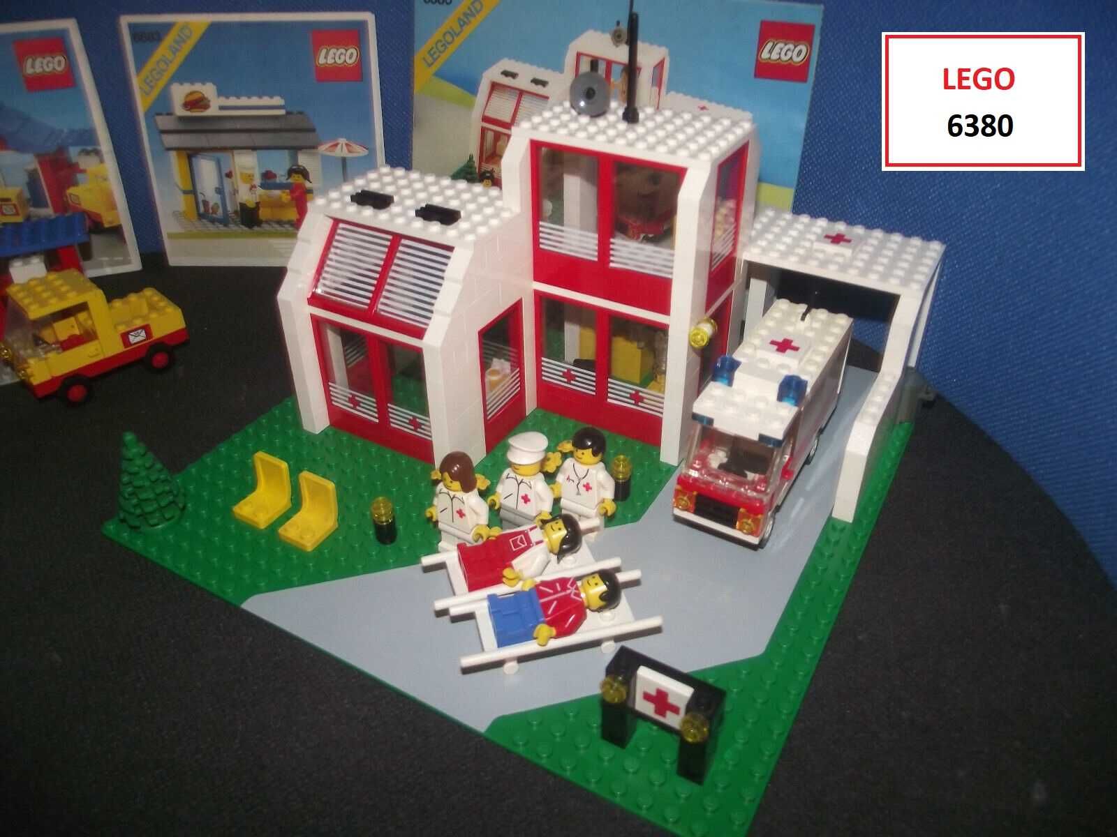 LEGO City Classic: 6392; moinho MOC; 6380; 6373