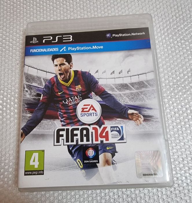 Jogo FIFA-14, PS3, Novo em Caixa