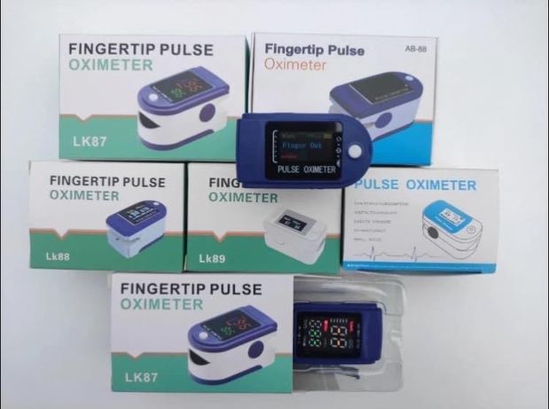 Oximeter,пульсометр електронні медичні з датчиком пульсу та рівня кисн