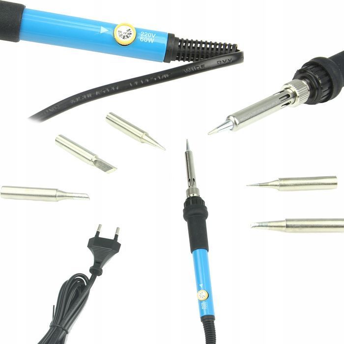 Zestaw Lutowniczy Lutownica Multimetr Miernik