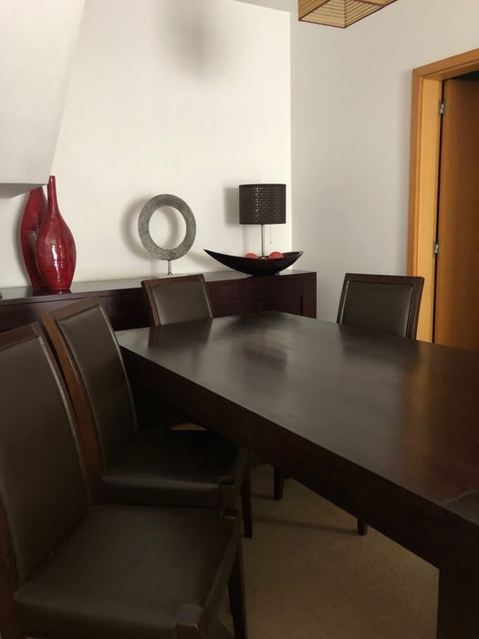 Mesa e cadeiras vintage