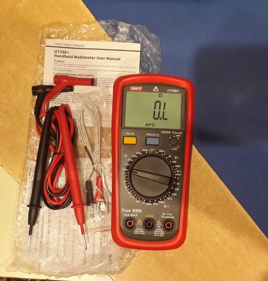 Цифровой мультиметр UNI-T UT39E+