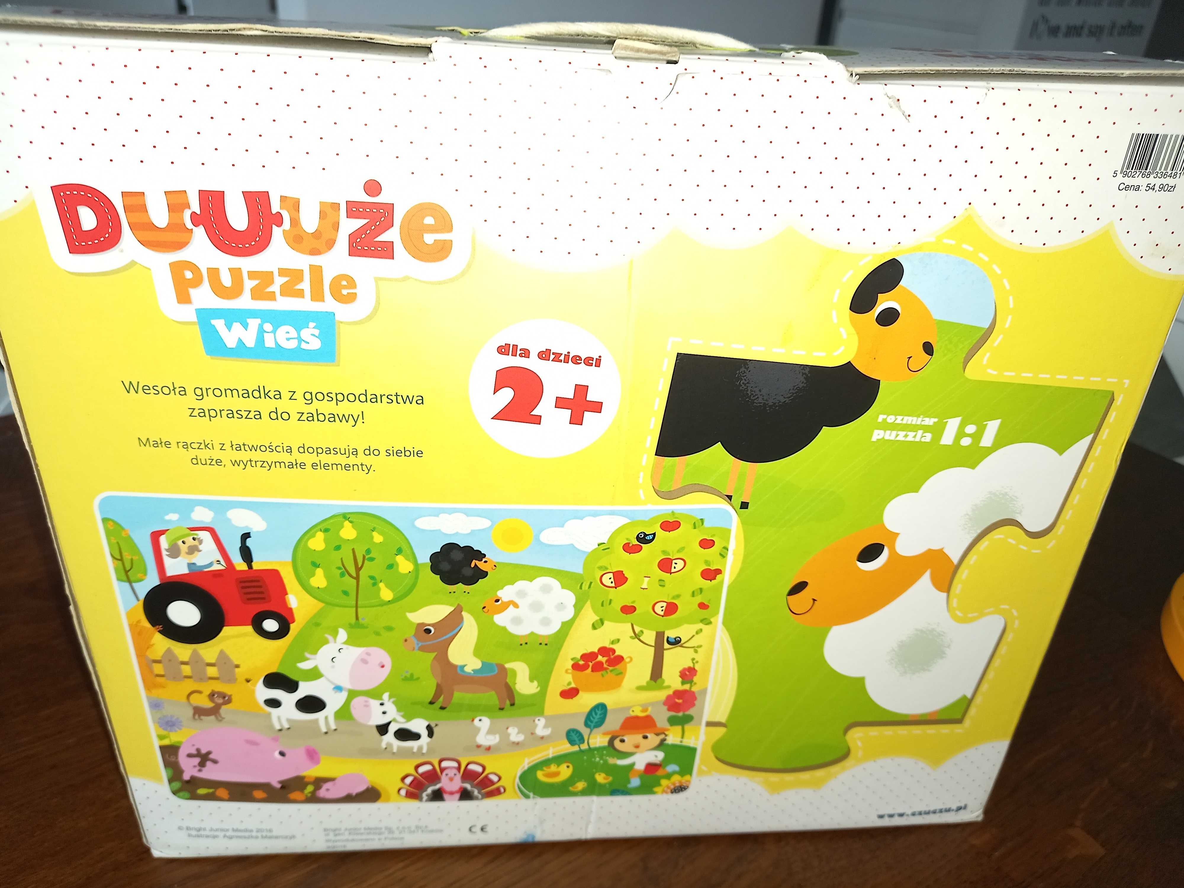 Duże Puzzle CzuCzu "Duża Wieś" 2+