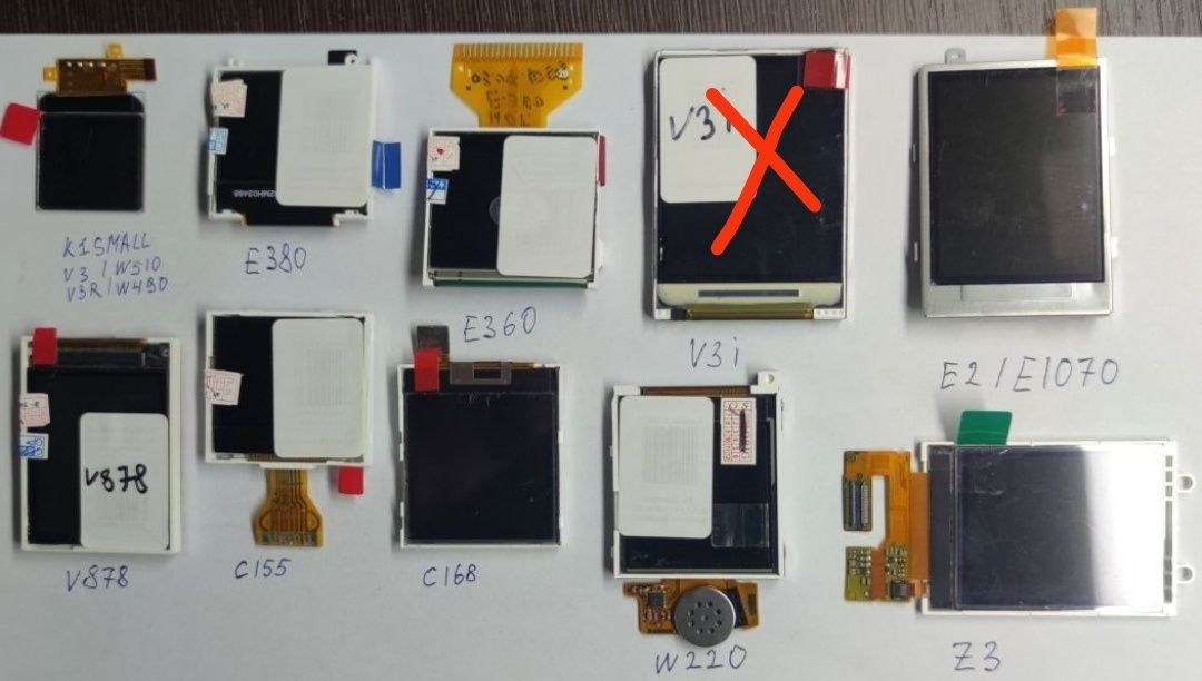 Запчасти для телефонов Fly, Motorola, Blackberry. ЧИТАТЬ ОПИСАНИИ