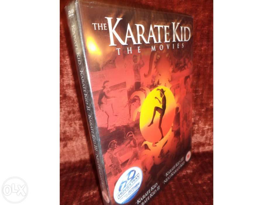 Karate Kid Colecção - 4 discos NOVO SELADO - PORTES GRÁTIS