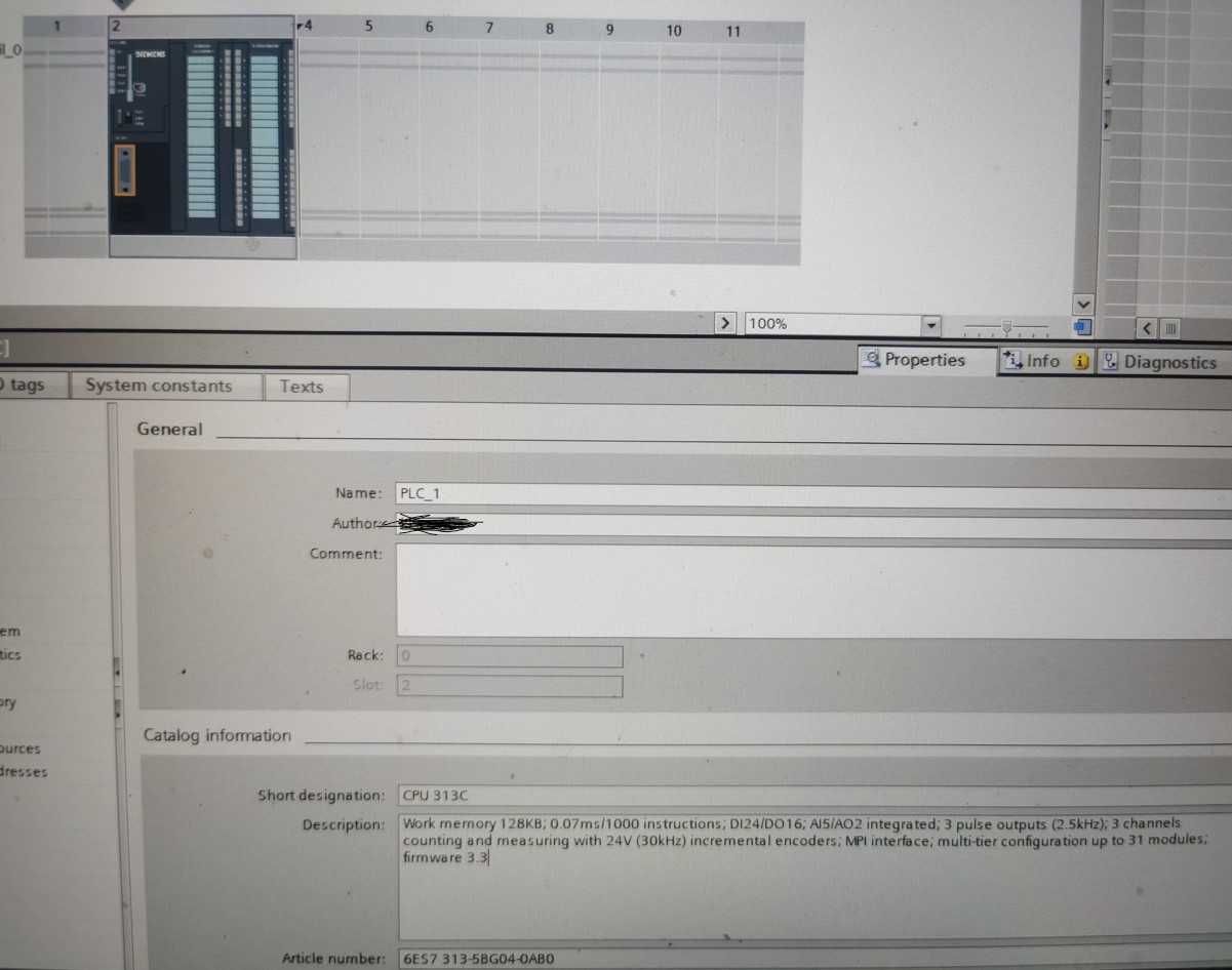 Sterownik SIMATIC S7-300, kompaktowa jednostka centralna CPU 6ES7 313C