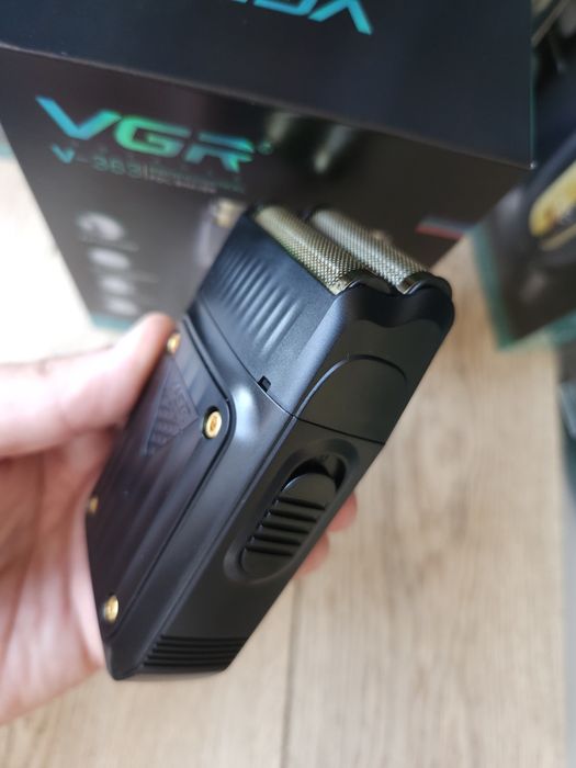 Шейвер vgr 363 для бороди і голови бритва  на акумуляторі оригінал