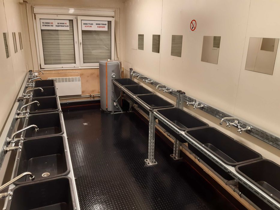 kontener socjalny/umywalnia