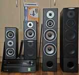 Amplituner Onkyo TX-NR609 + Kolumny Quadral Quintas 5000