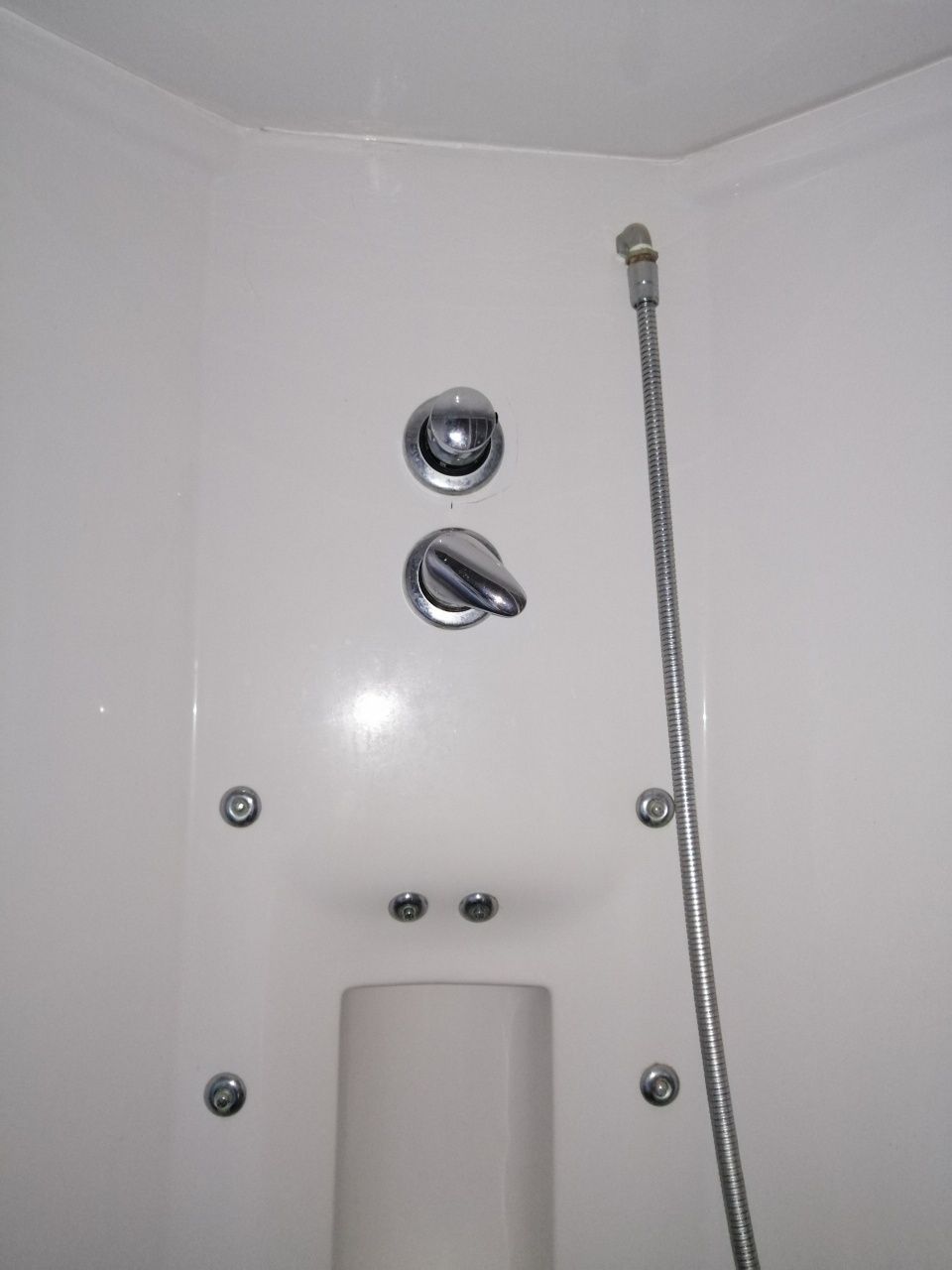 Cabine de duche com hidro.