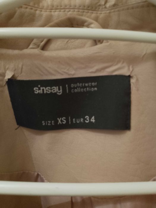 Oddam kurtkę skórzaną r.34  XS  Sinsay