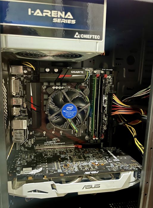 i7 7700K, GTX1070 8gb, 16gb DDR4, 120gb SSD потужний вгровий компʼютер