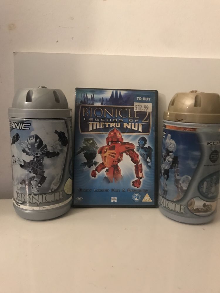 Lego Bionicle e dvd Bionicle