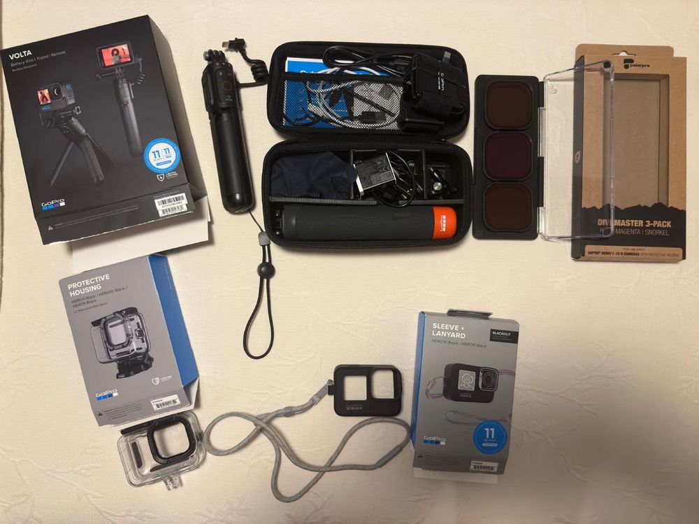 Conjunto GOPRO HERO 11 - Action Cam