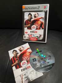 Gra gry ps2 playstation 2 Fifa 09 2009 PL wersja bdb stan