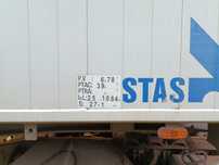 Напівпричіп Stas aluminum saf intrax та Renault Premium