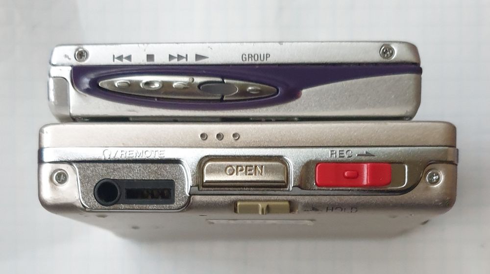 Мiнідіск рекордер SONY MZ-R55 minidisc  плеєр SONY MZ-E707 /MZ-E44/45