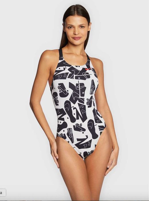 Купальник в басейн, суцільний Nike Multiple Hydrastrong Fastback Л,ХЛ