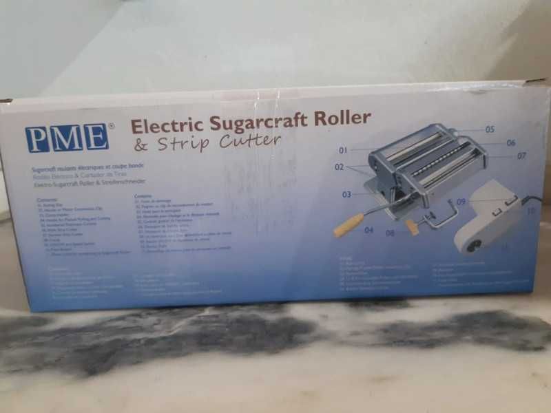 Rolo eletrico de alisar pasta de açucar da PME