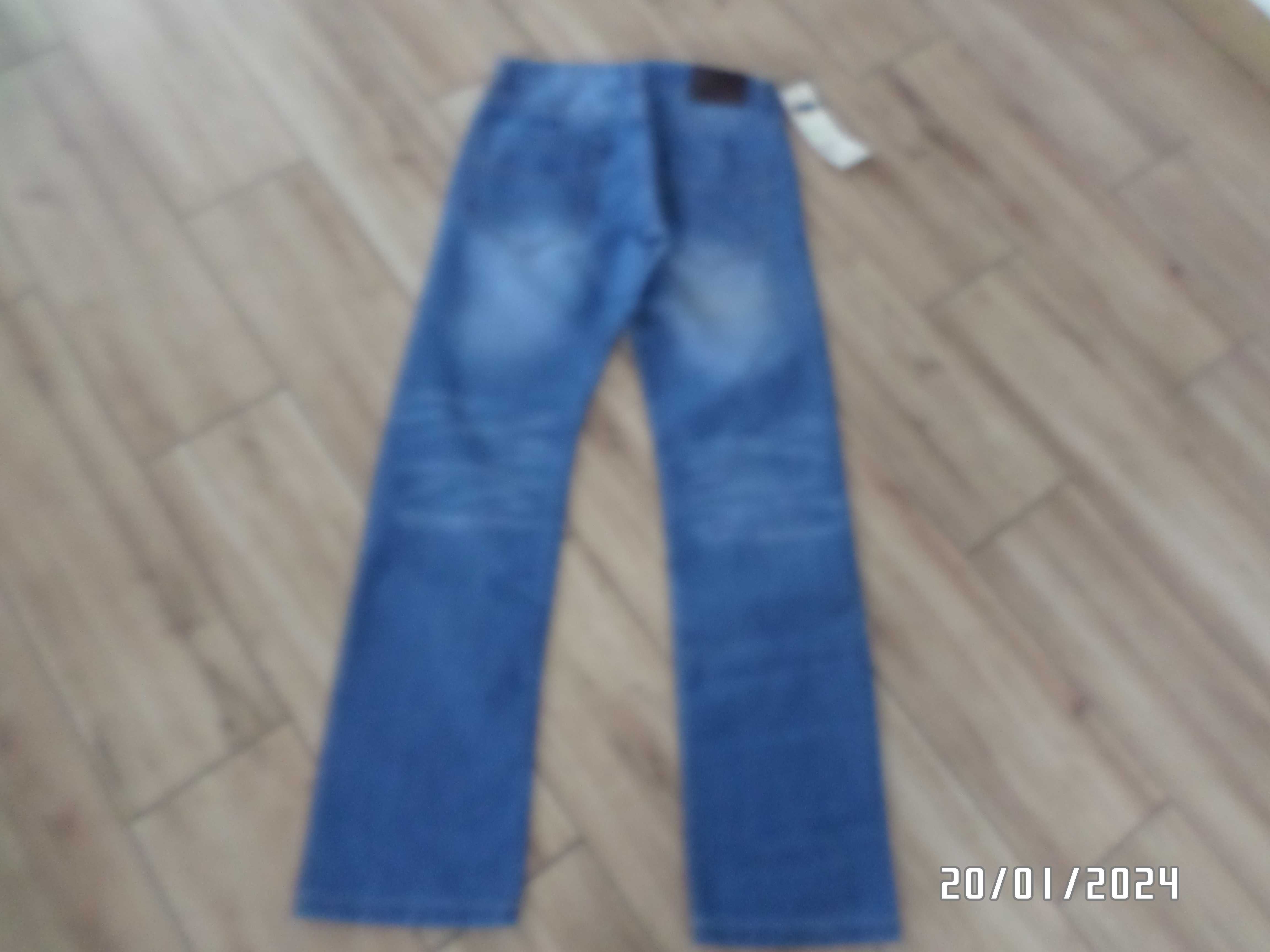 firmowe spodnie męskie-jeans-30/32-L