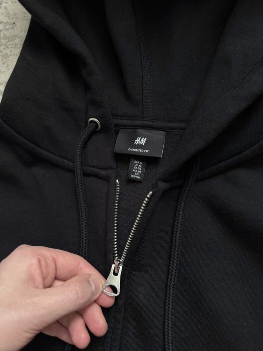 Зіп-Худі H&M Oversized Fit Boxy Zip Hoodie