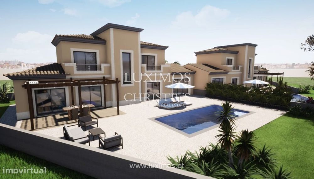 Nova moradia V3+1, com piscina, para venda em São Brás de Alportel,