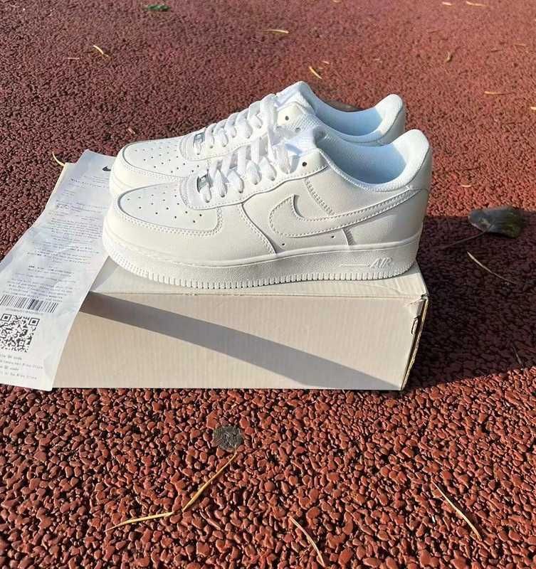buty Espadryle NikeAirForce1 SupremeWhite Espadryle R.40