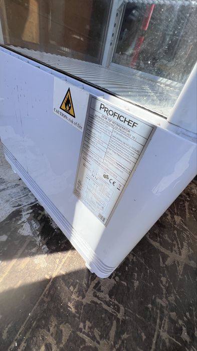 Profichef Witryna Chłodnicza 78 L Biała forgast PC15247