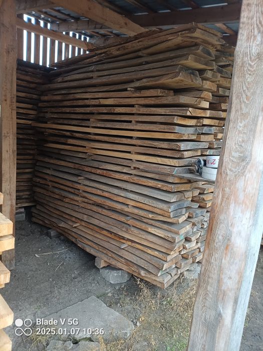 Bale dębowe 5cm długość 2,5m suche.