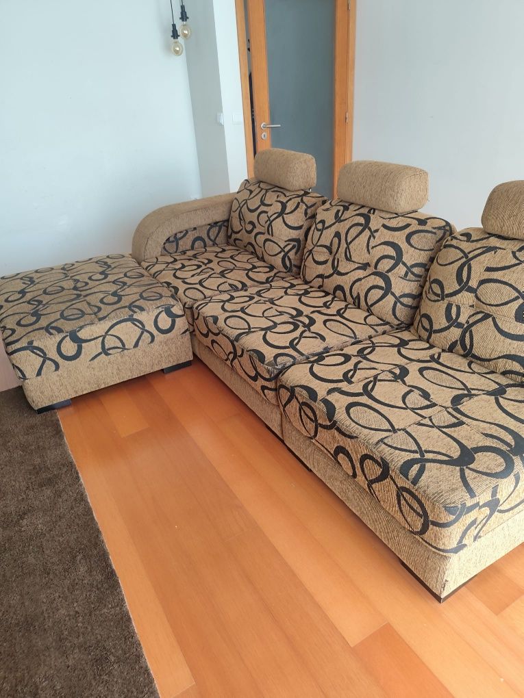 Sofa 3 lugares com chaise