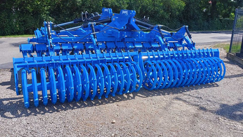 brona talerzowa hydrauliczna JANPOL SHREK 4m 560 talerz daszek 600