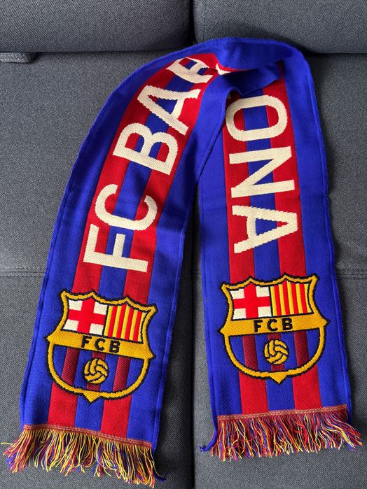 Szalik FC Barcelona z certyfikatem - nowy model 2025