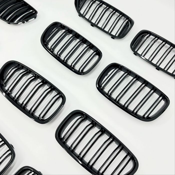 Решітки bmw ноздрі e39, e46, e53, e60, e70, e90, f10, f30