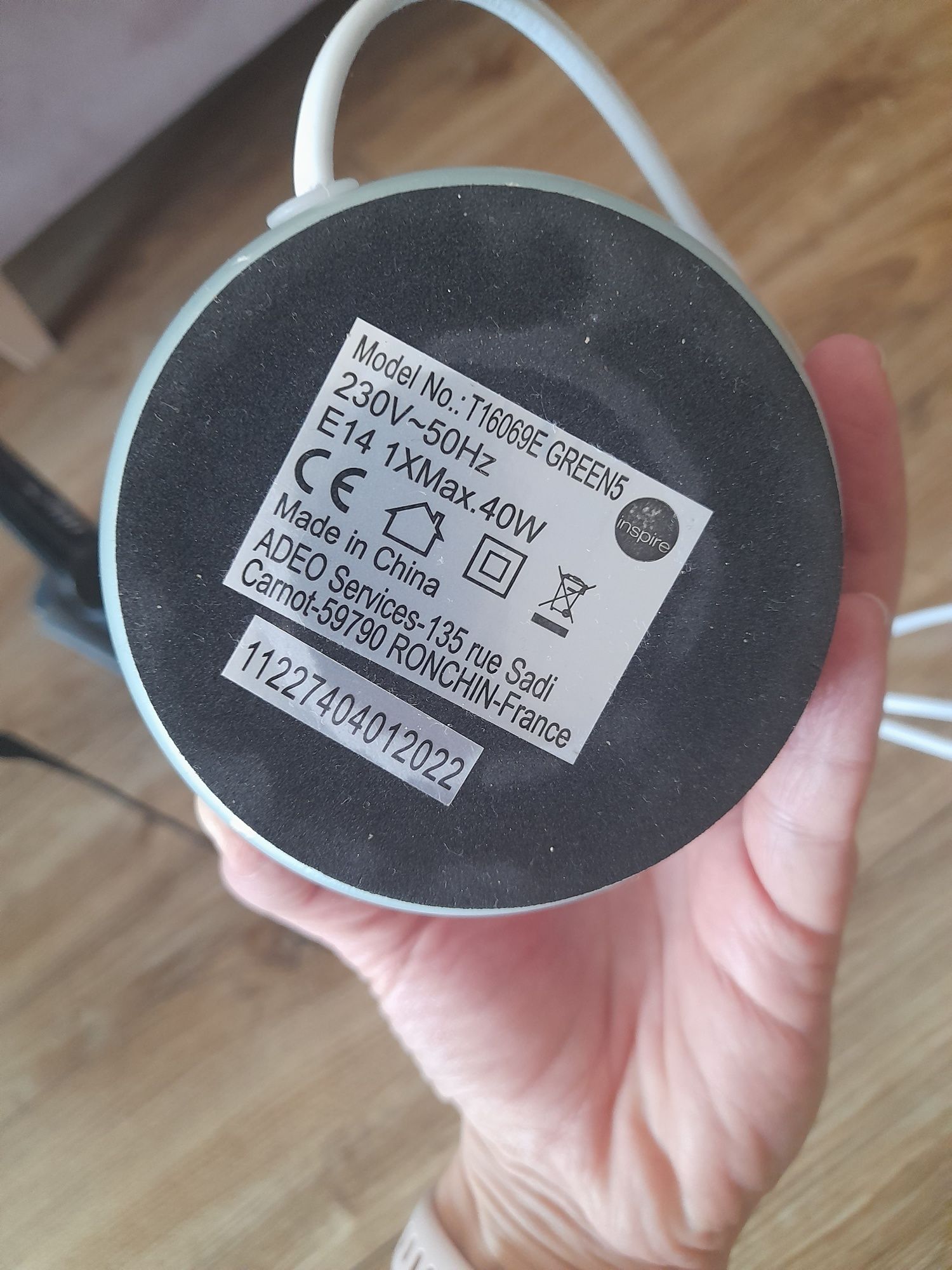 Lampka nocna E14