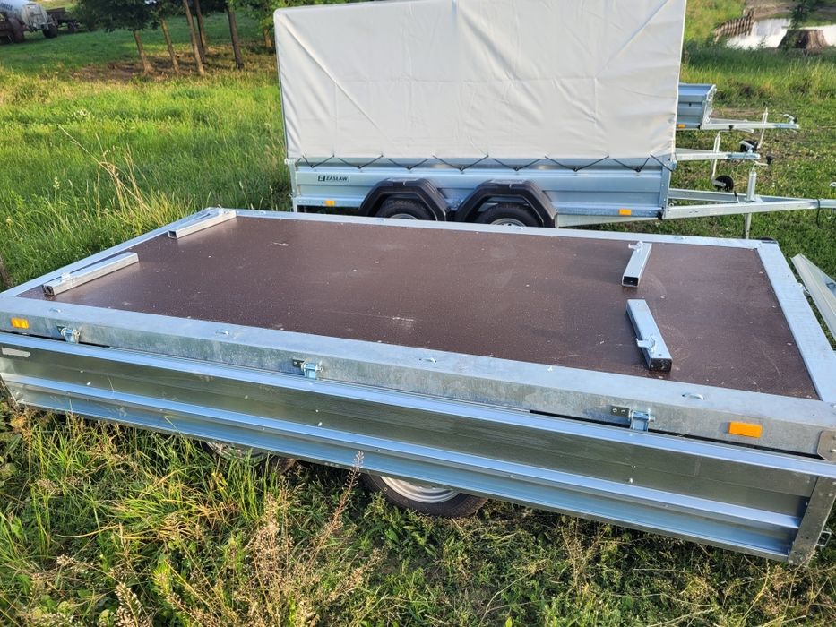 Przyczepka samochodowa dwuosiowa Zasław 300 HL 300x150 DMC 750kg