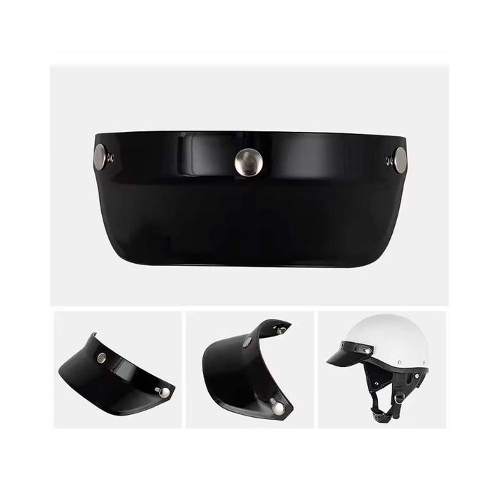 Pala universal 3 molas para capacete aberto - protecção anti-vento