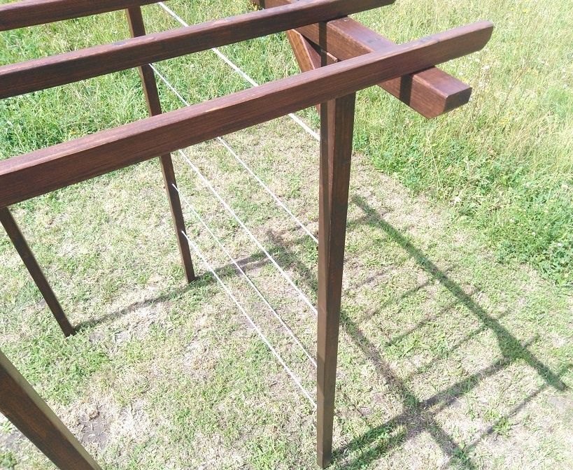 Pergola dla winogron drewniana 180 x 120 x 185 x 6 Wood-system