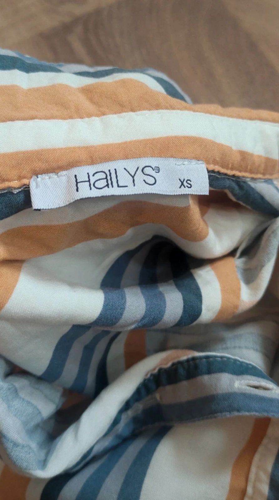Tunika koszulowa w paski hailys xs boho hippie
