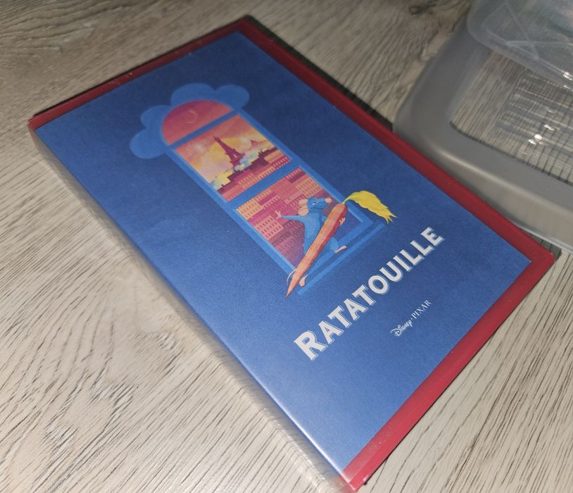 Kaseta VHS Ratatuj Disney Pixar Custom Bajka na kasecie retro vintage