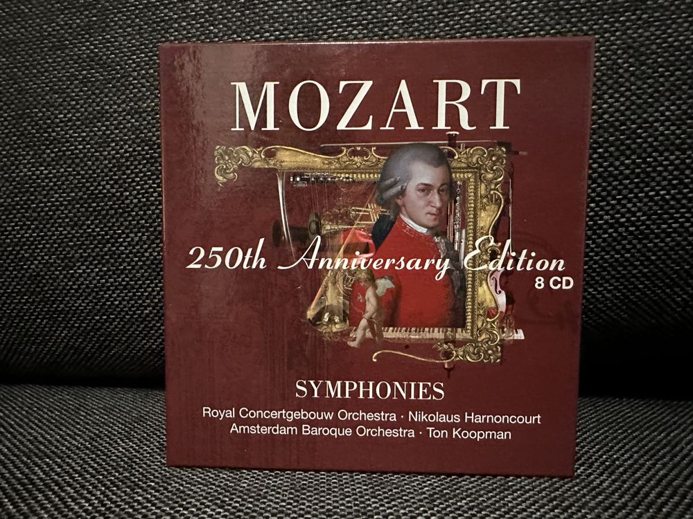 W.A. MOZART - Zestaw boksów - 66 cd - super jakość (Warner, Decca)