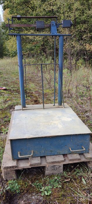 Waga magazynowa towarowa przemysłowa rolnicza suwakowa 200 kg