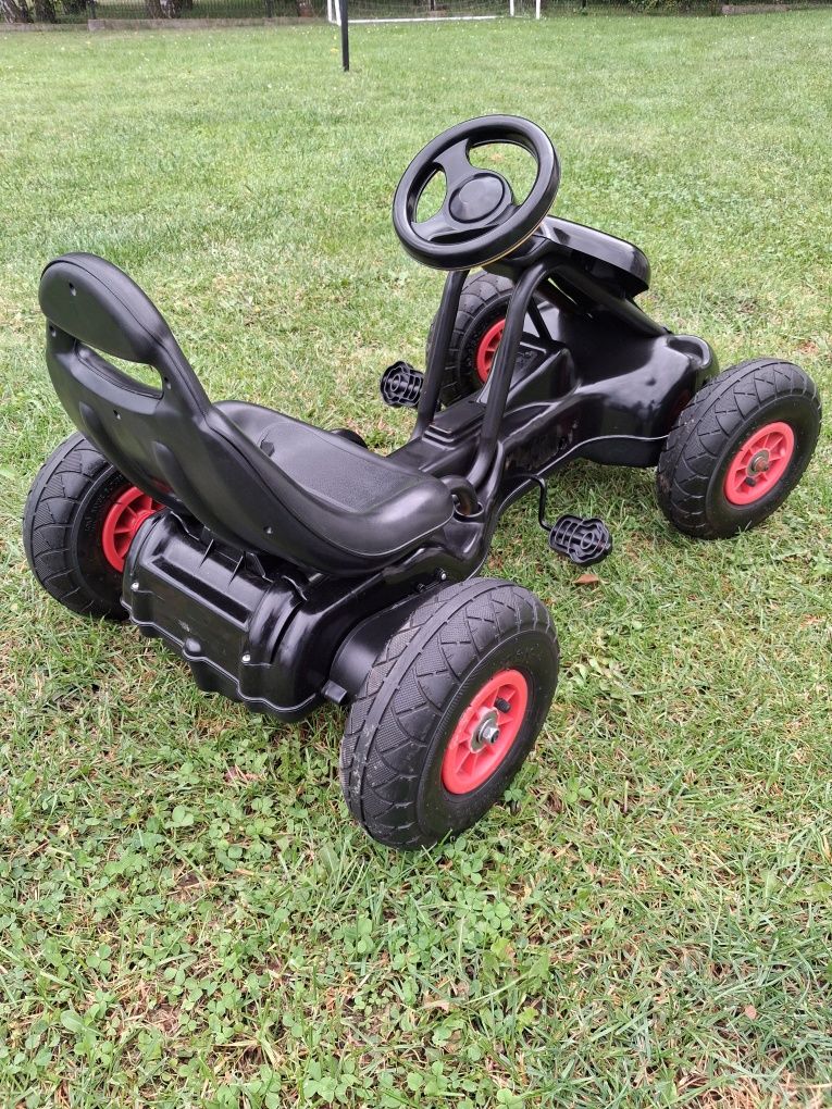 Gokart pompowane koła