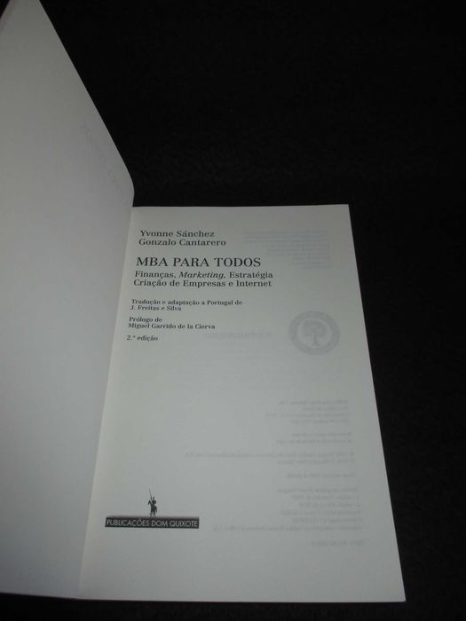 Livro MBA para Todos Finanças Marketing Estratégia Empresas e Internet