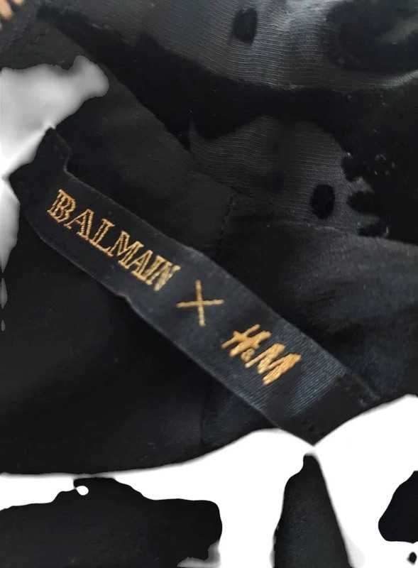 H&M Balmain bluzka jedwab 34