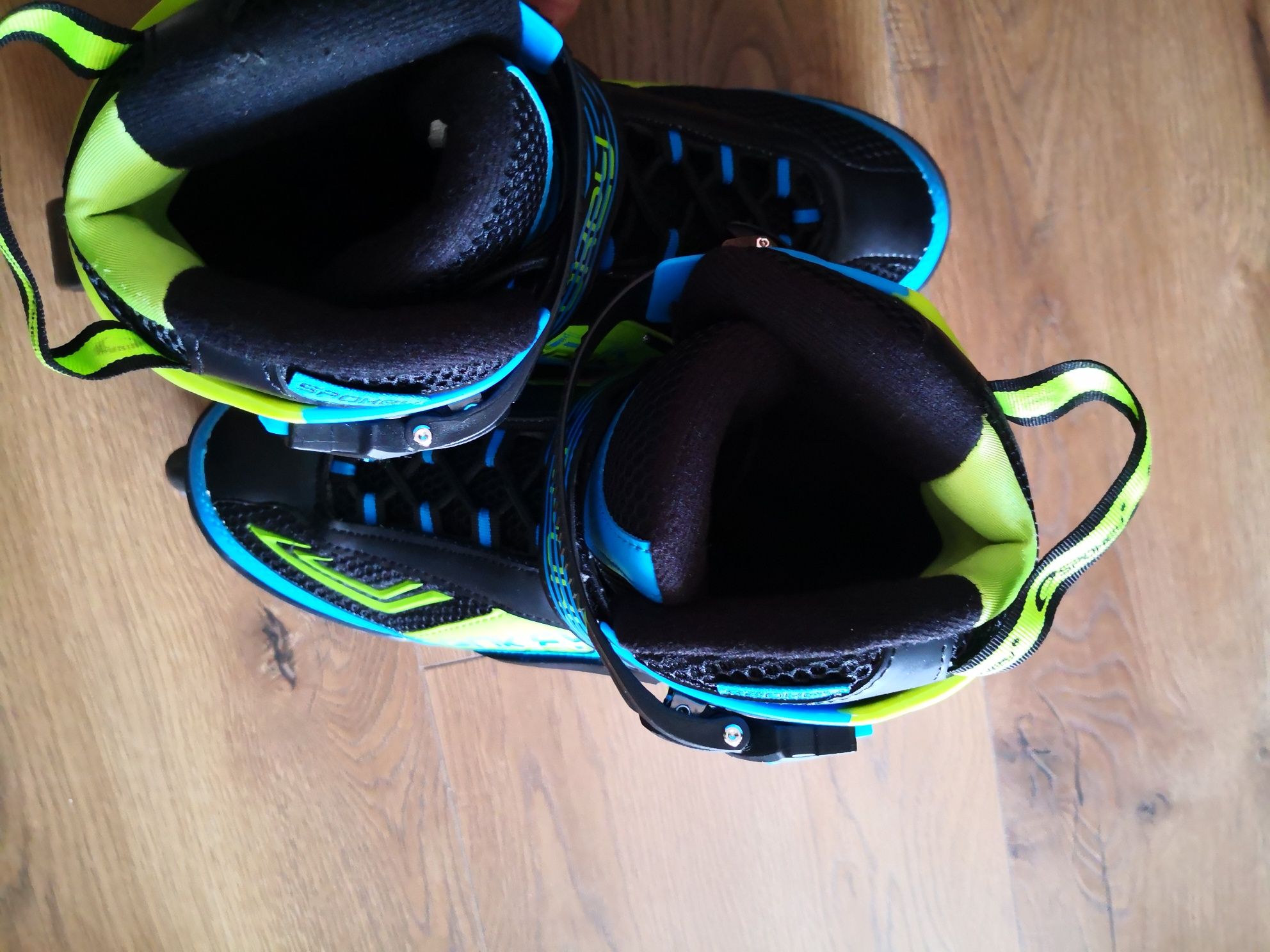 Rolki łyżworolki Lightning marki Spokey ABEC 7 Carbon roz.40 twardość